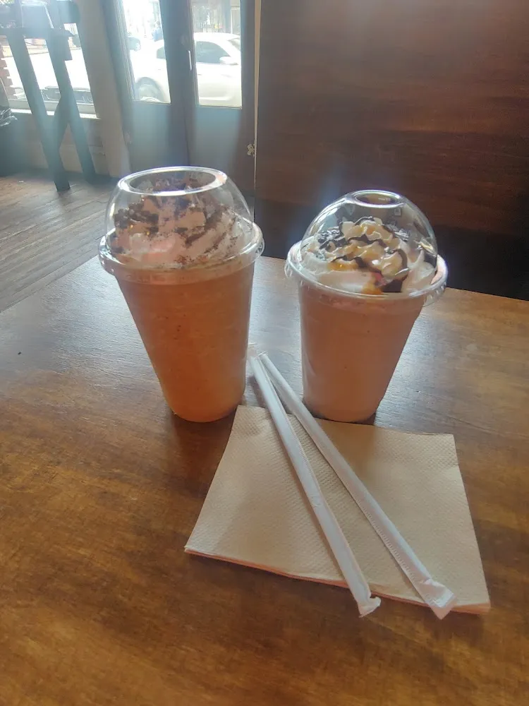 Signature Spot on and Turtle Coffee Freeze